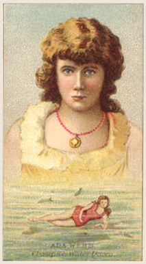 1888 W. S. Kimball Champions Ada Webb # Other Sports Card