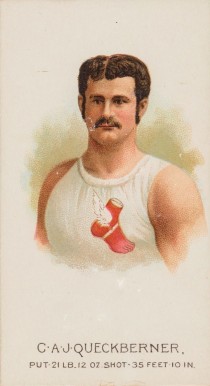 1888 N29 C.A.J. Queckberner #40 Other Sports Card