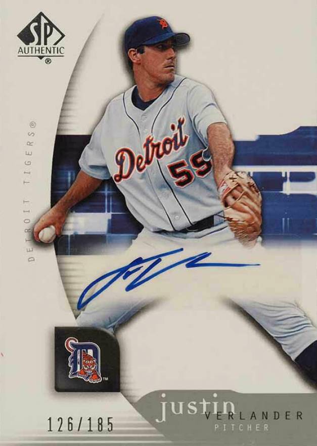2005 SP Collection SP Authentic Signatures Justin Verlander #137 Baseball Card