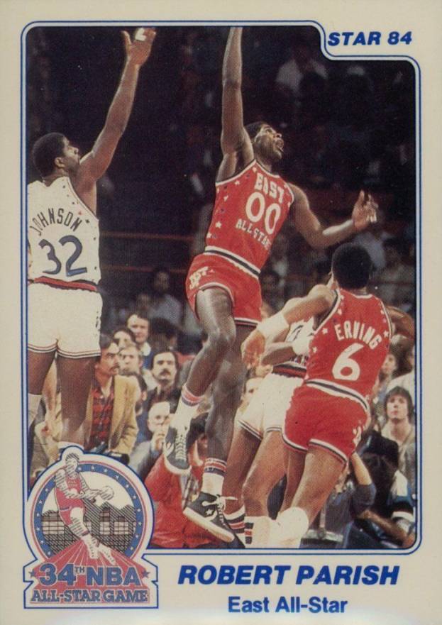 1984 Star All-Stars Robert Parish #9 Basketball Card