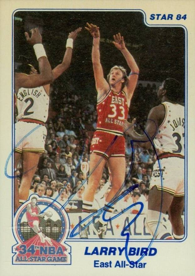 1984 Star All-Stars Larry Bird #2 Basketball Card