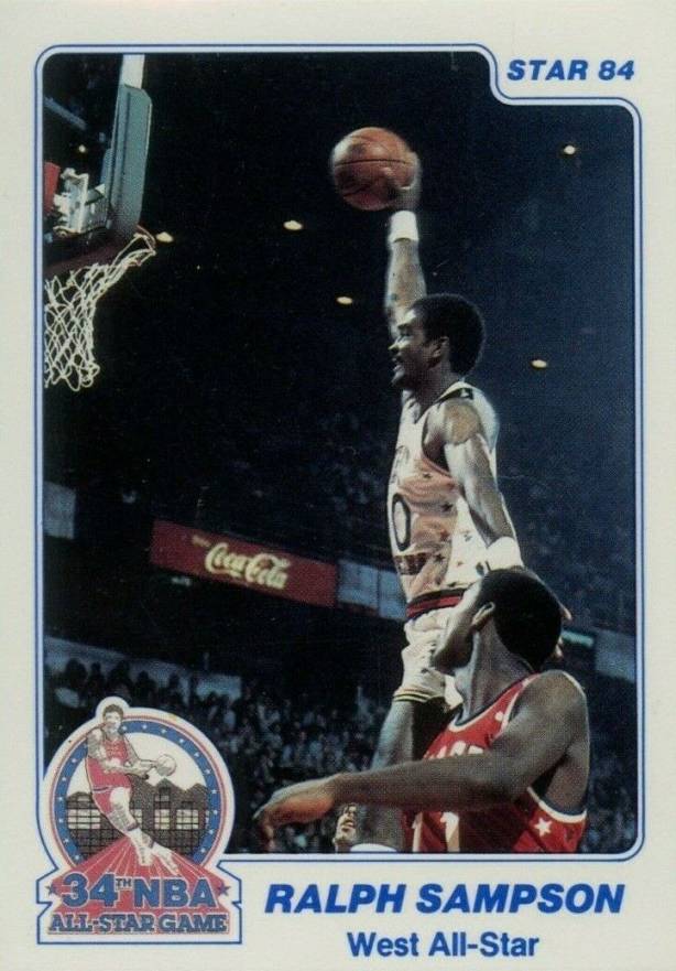 1984 Star All-Stars Ralph Sampson #23 Basketball Card