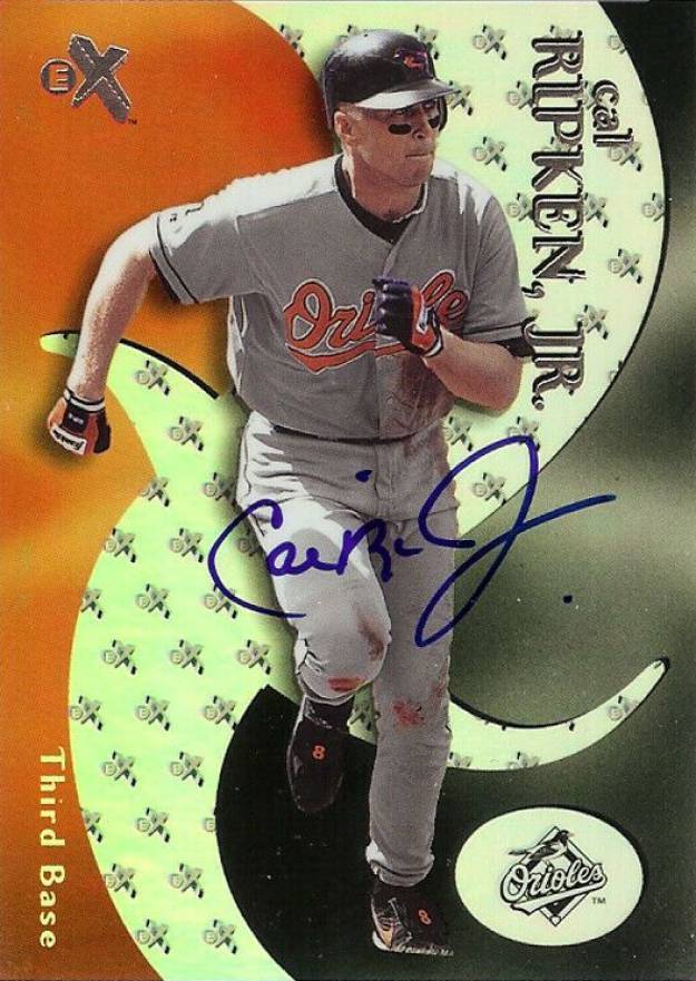 2000 Skybox E-X Cal Ripken Jr. #8 Baseball Card