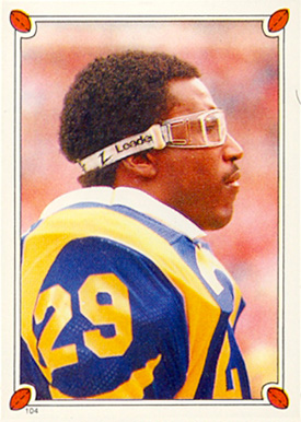 1987 Topps Stickers Eric Dickerson #104 Football Card