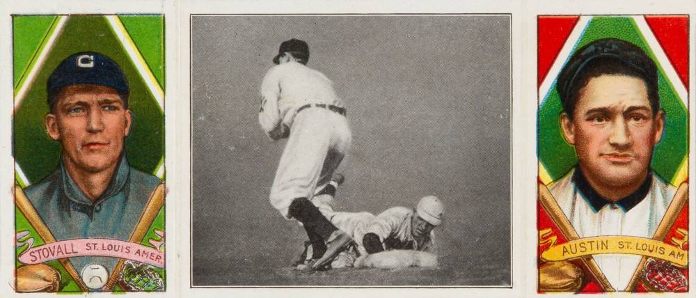 1912 Hassan Triple Folders Stahl Safe # Baseball Card