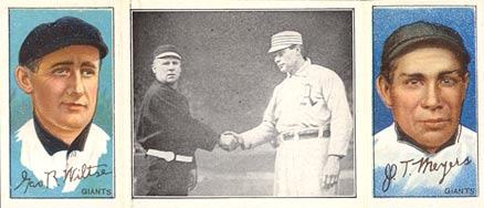 1912 Hassan Triple Folders Just Before the Battle #87 Baseball Card