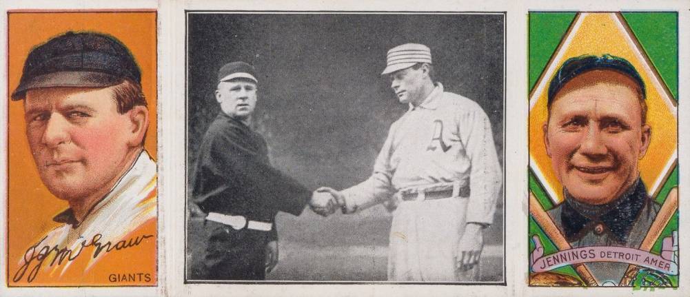1912 Hassan Triple Folders Just Before the Battle #84 Baseball Card
