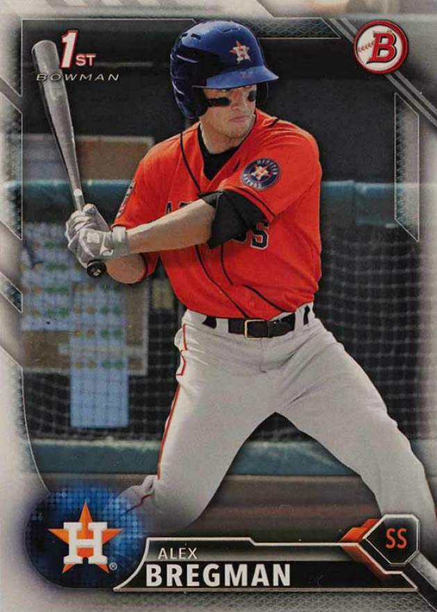 2016 Bowman Prospects Alex Bregman #BP4 Baseball Card