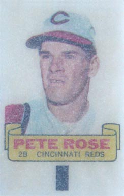 1966 Topps Rub-Offs Pete Rose #83 Baseball Card