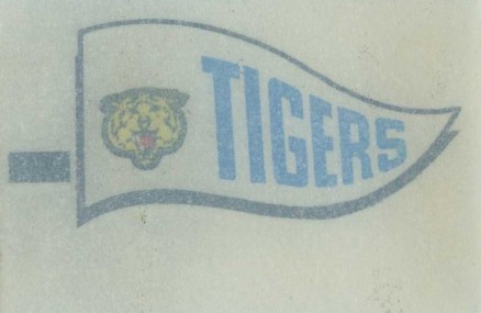 1966 Topps Rub-Offs Tigers Pennant #108 Baseball Card