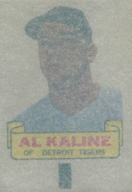 1966 Topps Rub-Offs Al Kaline #44 Baseball Card