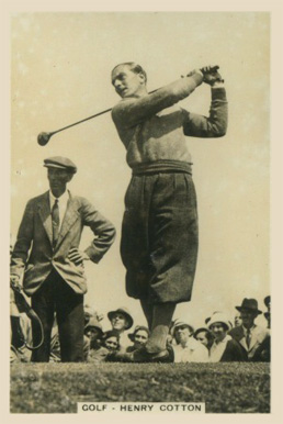 1935 J.A. Pattreiouex Sporting Events & Stars Henry Cotton #20 Other Sports Card