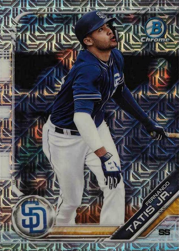 2019 Bowman Mega Box Chrome Fernando Tatis Jr. #25 Baseball Card