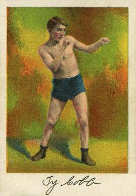 1910 Khedivial Co. Prize Fight Series No.102 Ty Cobb # Other Sports Card