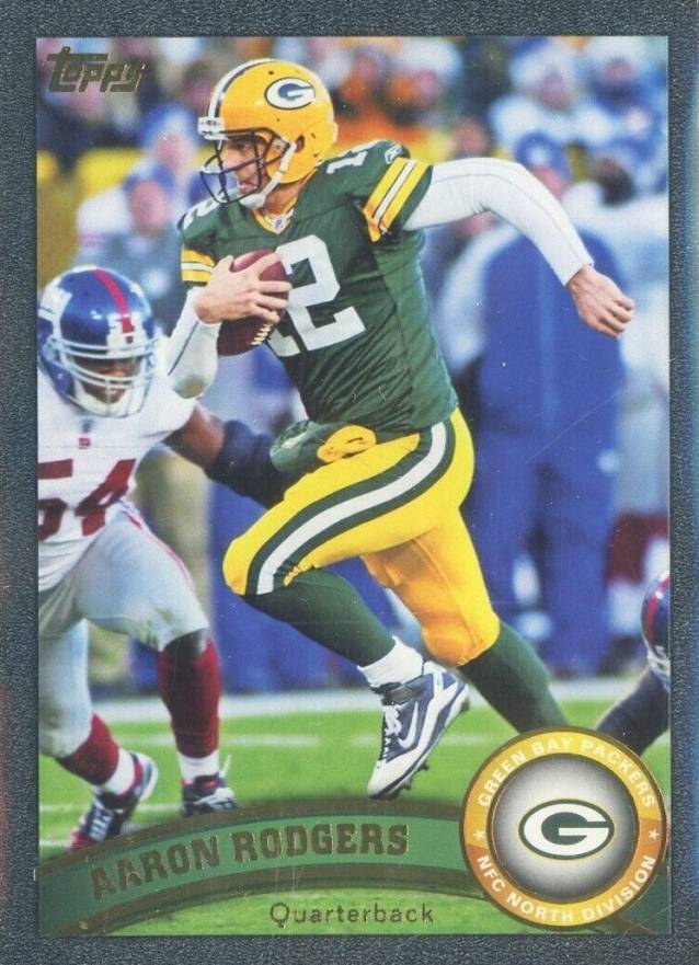 2011 Topps Aaron Rodgers #1 Football Card