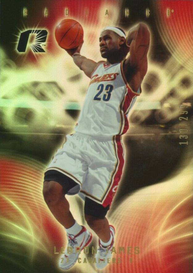 2008 Upper Deck Radiance LeBron James #40 Basketball Card