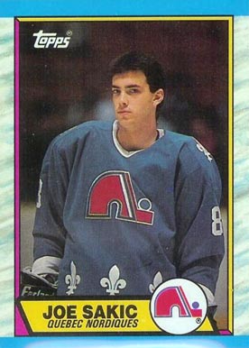 1989 Topps Joe Sakic #113 Hockey Card