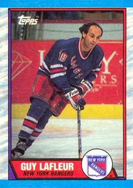 1989 Topps Guy LaFleur #189 Hockey Card