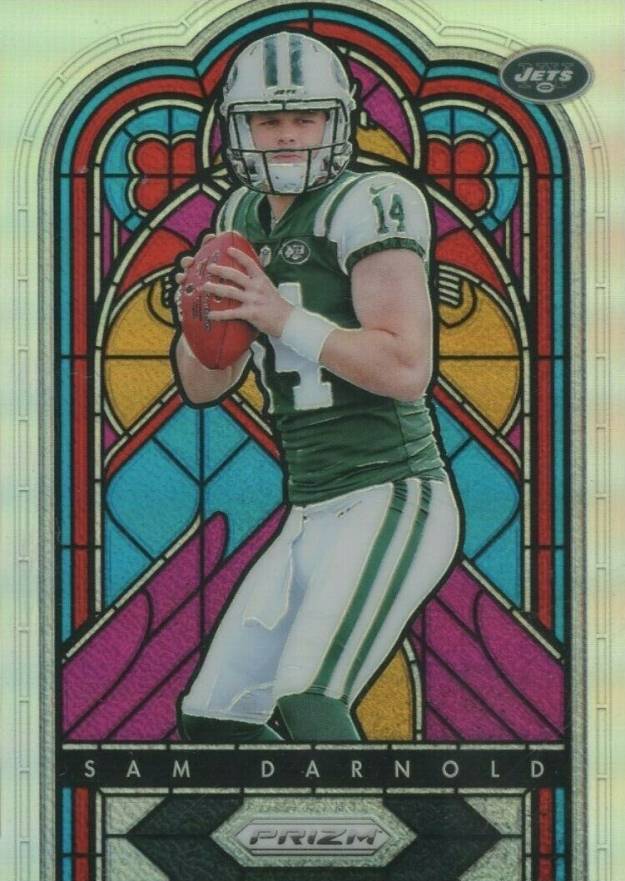 2018 Panini Prizm Stained Glass Sam Darnold #SG-9 Football Card