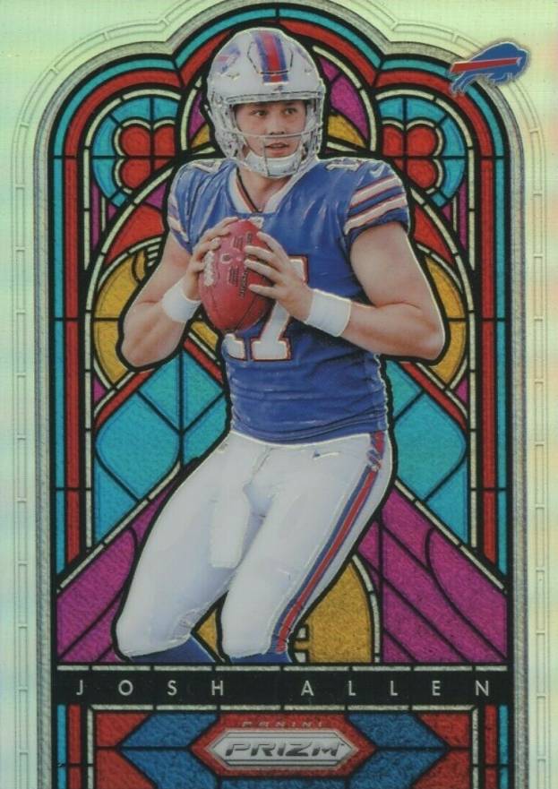 2018 Panini Prizm Stained Glass Josh Allen #SG-8 Football Card