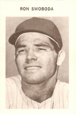 1969 Milton Bradley Ron Swoboda #268 Baseball Card