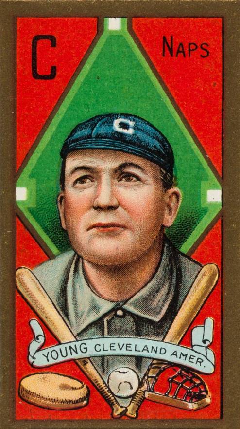 1911 Gold Borders Cy Young #220 Baseball Card