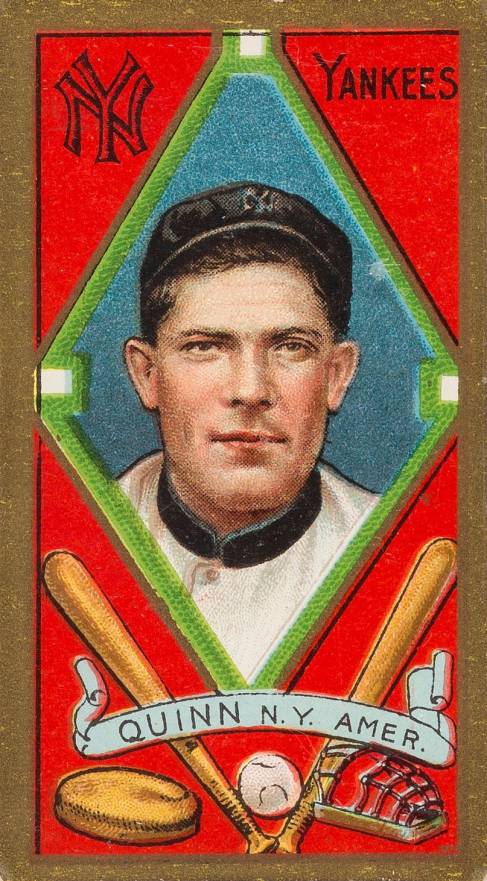 1911 Gold Borders Jack Quinn #170 Baseball Card