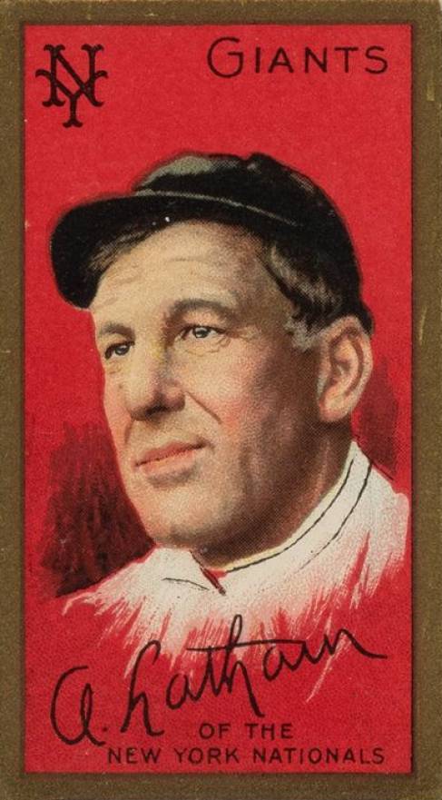 1911 Gold Borders A. Latham #117 Baseball Card