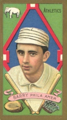 1911 Gold Borders Jack Barry #11 Baseball Card