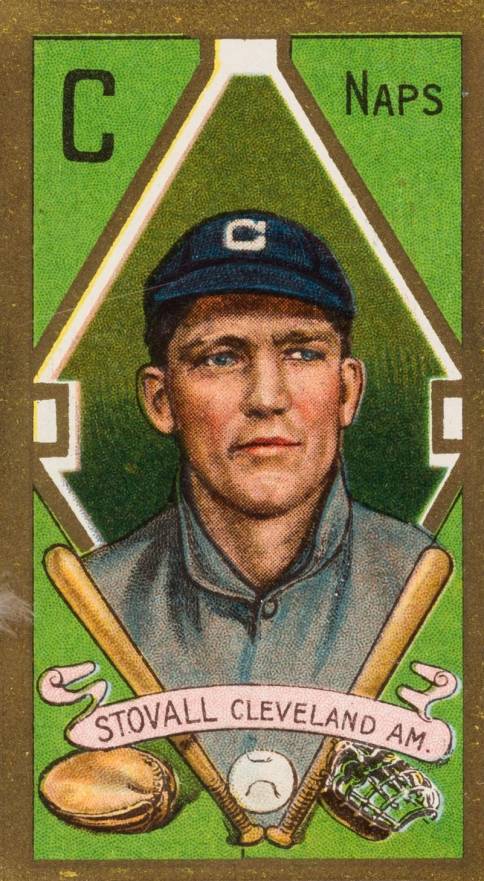 1911 Gold Borders George Stovall #194 Baseball Card