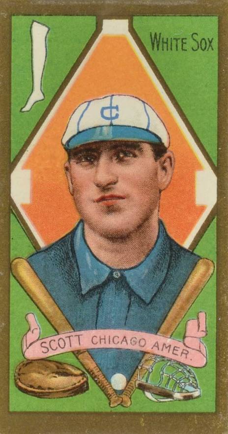 1911 Gold Borders Jim Scott #181 Baseball Card