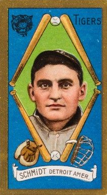1911 Gold Borders Boss Schmidt #179 Baseball Card