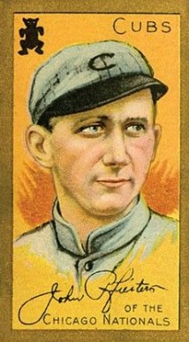 1911 Gold Borders John Pfiester #166 Baseball Card