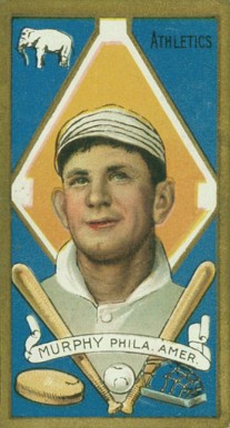 1911 Gold Borders Danny Murphy #153 Baseball Card