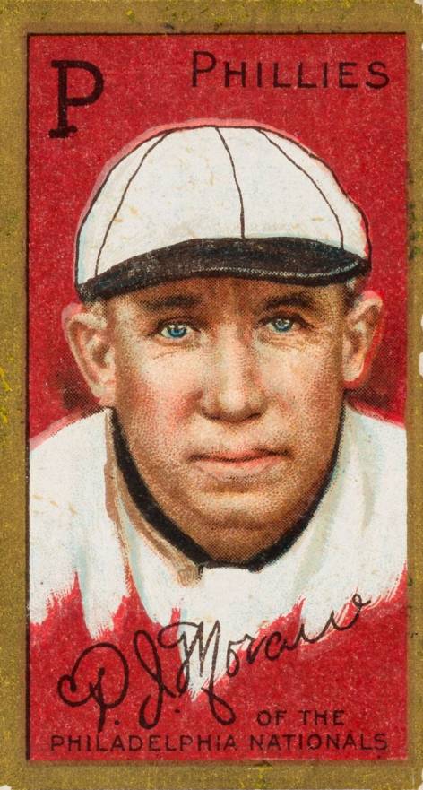1911 Gold Borders P. J. Moran #150 Baseball Card