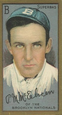 1911 Gold Borders P. L. McElveen #138 Baseball Card