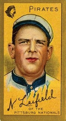 1911 Gold Borders A. Leifield #122 Baseball Card
