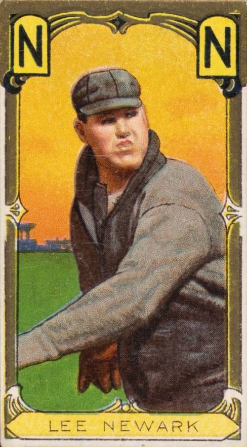 1911 Gold Borders Wyatt Lee #120 Baseball Card