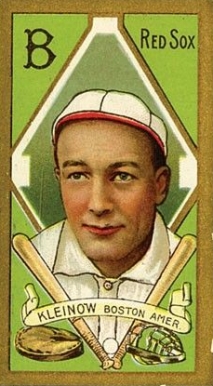 1911 Gold Borders Red Kleinow #109 Baseball Card
