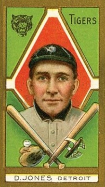 1911 Gold Borders D. Jones #104 Baseball Card