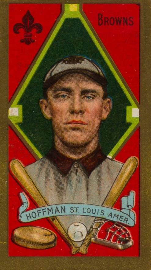 1911 Gold Borders Danny Hoffman #98 Baseball Card