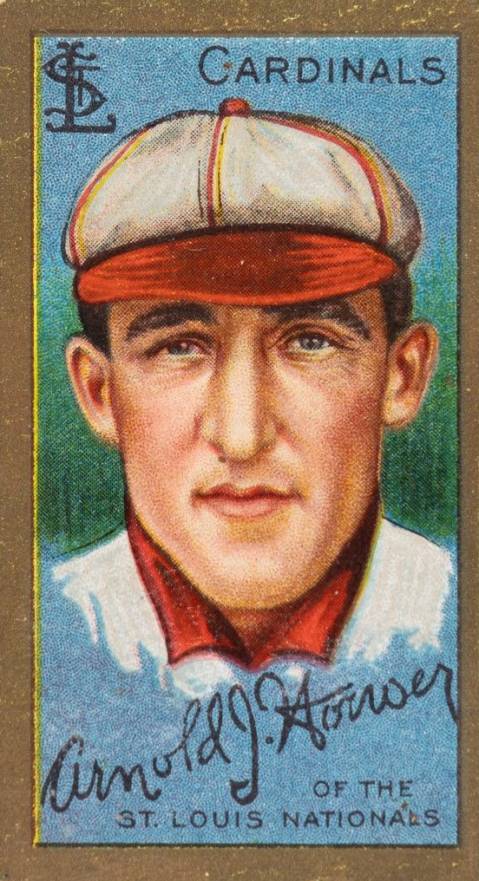1911 Gold Borders Arnold J. Hauser #91 Baseball Card