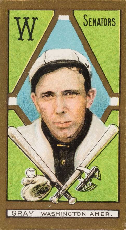 1911 Gold Borders Dolly Gray #84 Baseball Card