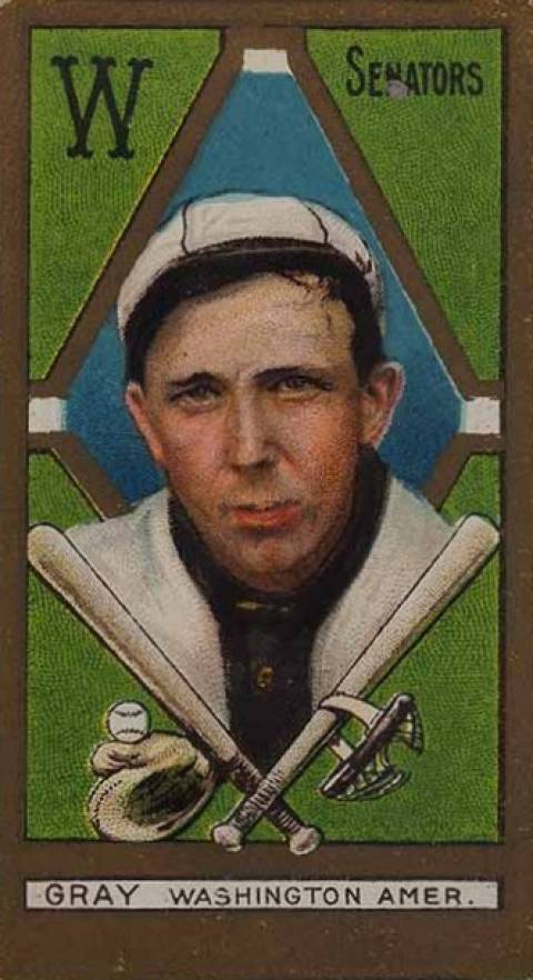 1911 Gold Borders Dolly Gray #83 Baseball Card