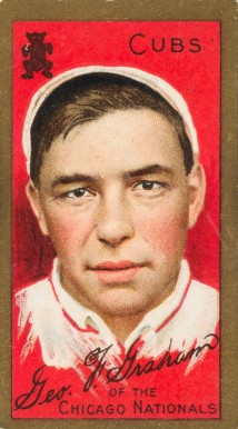 1911 Gold Borders George F. Graham #81 Baseball Card
