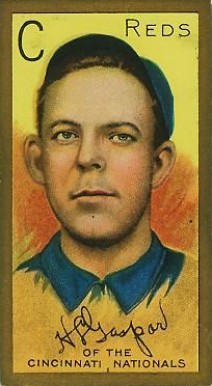 1911 Gold Borders H. L. Gaspar #77 Baseball Card