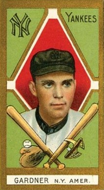 1911 Gold Borders Earl Gardner #76 Baseball Card