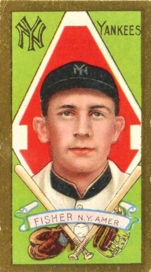1911 Gold Borders Ray Fisher #68 Baseball Card