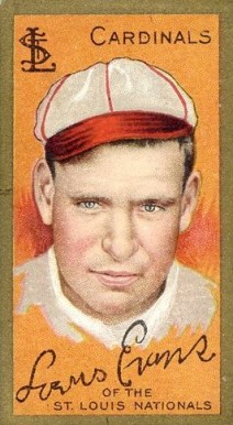 1911 Gold Borders Louis Evans #64 Baseball Card