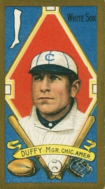 1911 Gold Borders Hugh Duffy #58 Baseball Card